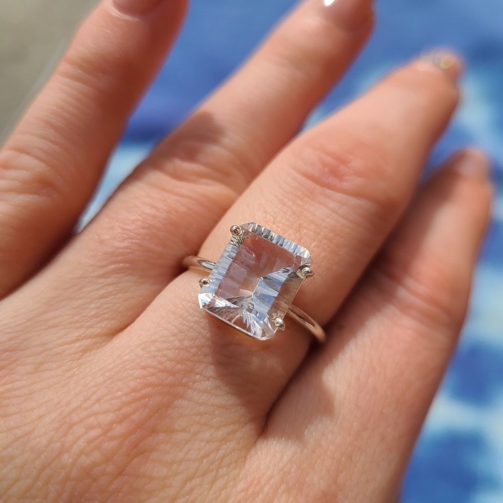Amazing Fauceted Clear Quartz